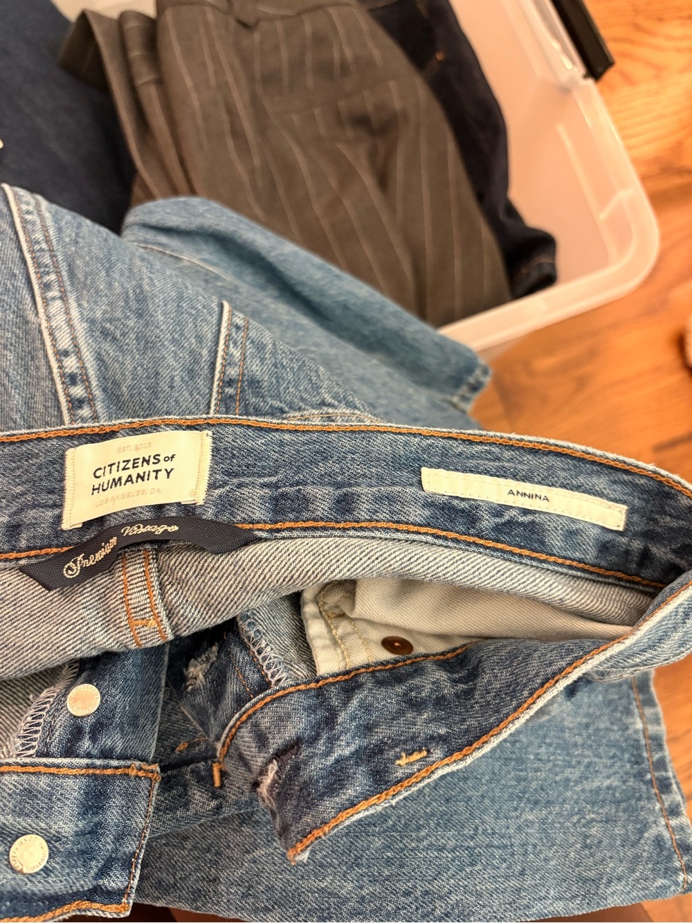 Citizens Of Humanity Annina Straight Leg Jeans - Picture 5 of 5